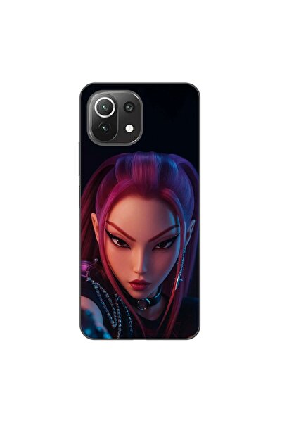 OEM Husa compatibila cu Xiaomi Mi 11 Lite, Mi 11 Lite 5G Silicon Model KPop D...