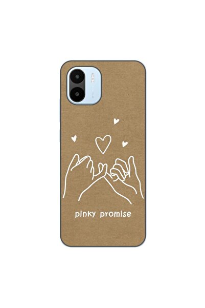 OEM Husa compatibila cu Xiaomi Redmi A1 Silicon Gel Tpu Model BFF Pinky Promise
