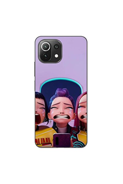 OEM Θήκη συμβατή με Xiaomi Mi 11 Lite, Mi 11 Lite 5G, με σχέδιο σιλικόνης KPo...