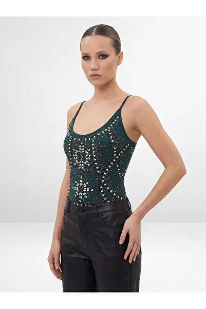 ATELIER BY-B ASTREA Green Bodysuit