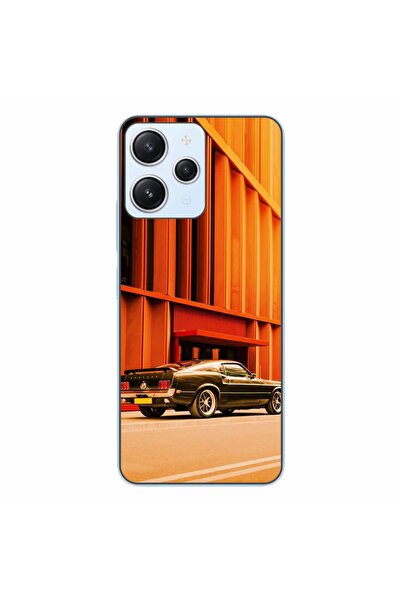 OEM Husa compatibila cu Xiaomi Redmi 12 4G Silicon Gel Tpu Model Mustang Sunset