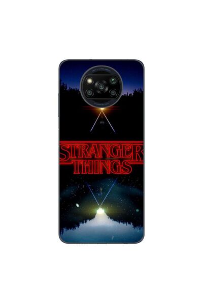 OEM Husa compatibila cu Xiaomi Poco X3 Pro Silicon Gel Tpu Model Stranger Thi...
