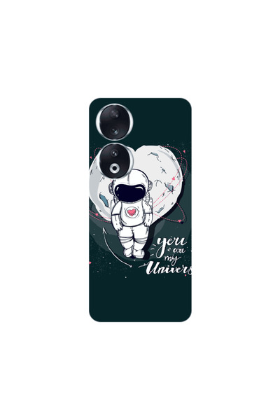 Other Honor 90 5G You are my universe Transparent Silicone TPU Θήκη