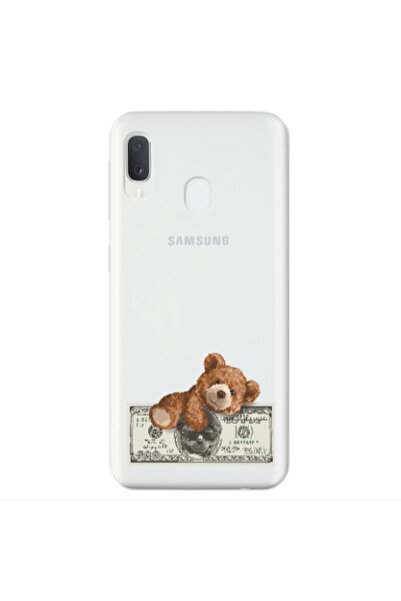 Other Samsung A20E Money Style Transparent Silicone TPU Θήκη