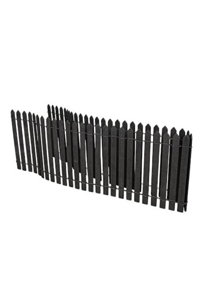 OEM Bordură decorativă neagră pentru grădină, din plastic, pentru gazon sau f...