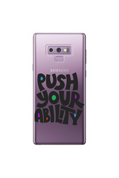 Other Samsung Note 9 Push Your Ability Transparent Silicone TPU Θήκη
