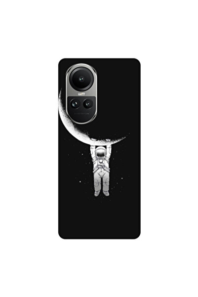 Other Oppo Reno10 5G Swinging on the moon Transparent Silicone TPU Θήκη