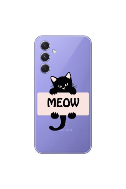 Other Samsung S25 PLUS Meow Transparent Silicone TPU Θήκη