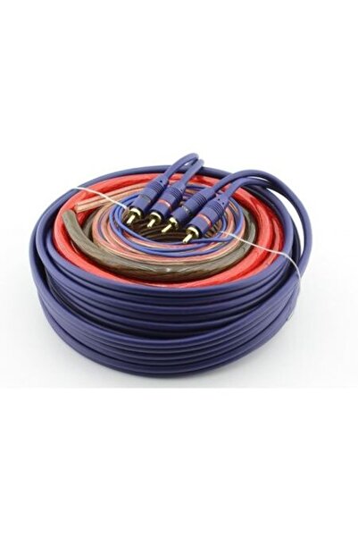 Kruger&Matz Car amplifier cable kit, KM0011, - 400351