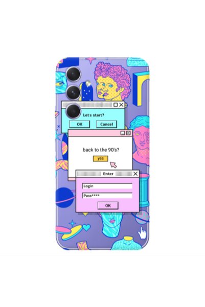 Other Samsung A54 Enter Login Transparent Silicone TPU Θήκη