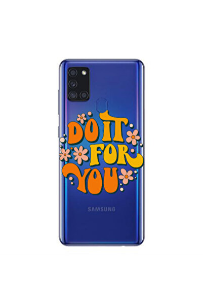 Other Samsung A21S Do it For You Transparent Silicone TPU Θήκη