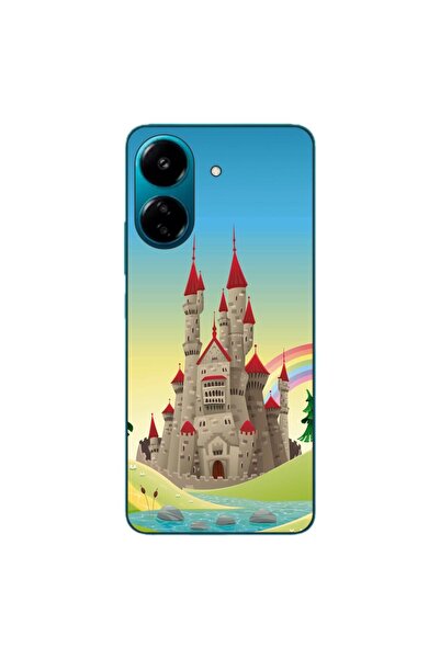 OEM Θήκη συμβατή με Xiaomi Redmi 13C 4G Σιλικόνης Τζελ TPU Μοντέλο Κάστρο