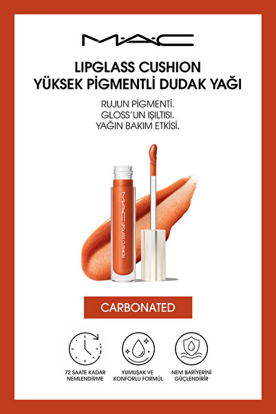 M.A.C M·A·C Lipglass Cushion Yüksek Pigmentli Dudak Yağı - Carbonated