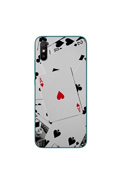 OEM Husa compatibila cu Xiaomi Redmi 9A Silicon Gel Tpu Model Carti Poker