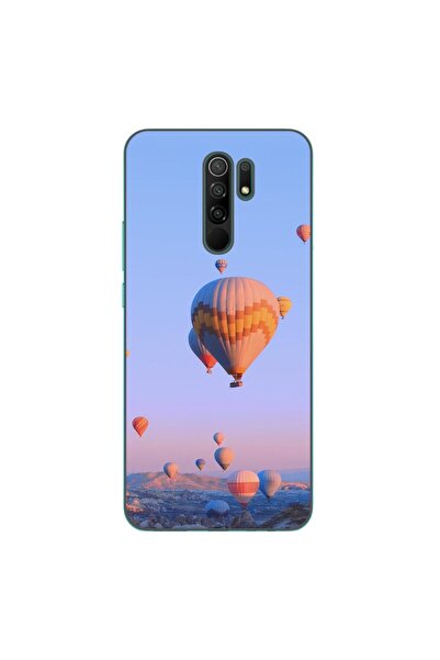 OEM Калъф, съвместим с Xiaomi Redmi 9, силиконов гел TPU с шарка на балончета