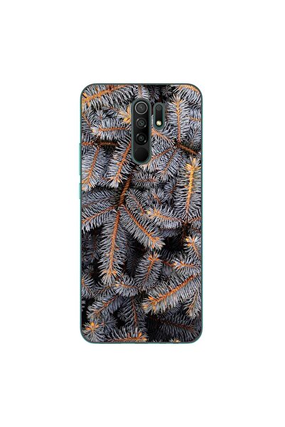OEM Θήκη συμβατή με Xiaomi Redmi 9 από σιλικόνη gel TPU με σχέδιο κλαδιών ελάτης