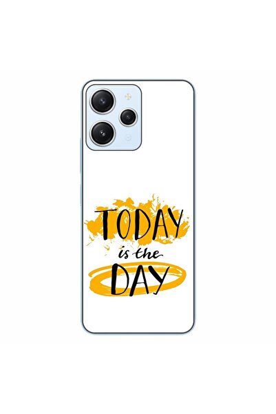 OEM Θήκη συμβατή με Xiaomi Redmi 12 4G από σιλικόνη TPU με σχέδιο και μήνυμα:...