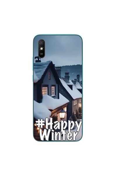 OEM Husa compatibila cu Xiaomi Redmi 9A Silicon Gel Tpu Model Happy Winter