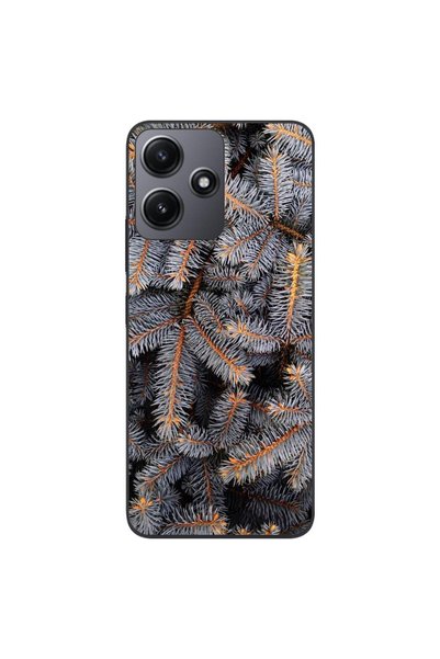 OEM Калъф, съвместим с Xiaomi Redmi 12 5G, силиконов гел TPU, с шарка на клон...