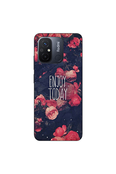 OEM Husa compatibila cu Xiaomi Redmi 12C Silicon Gel Tpu Model Enjoy Today