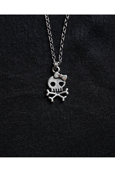 NO BRAND Y2k grunge pinterest gotik monster high kurukafa kolye