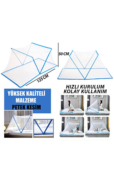 Empressco Pratik Katlanabilir Bebek ve Çocuk Cibinlik Çadır, Portatif Sinek K...