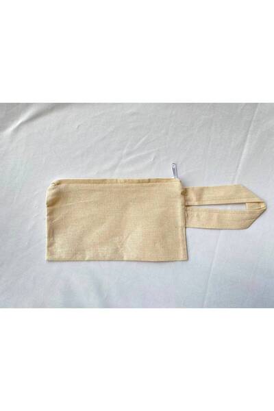 DUTTDİKİM Kitçan Raw Cloth Pen Holder 10-Pack - 21X10 cm - Natural Fabric Sui...
