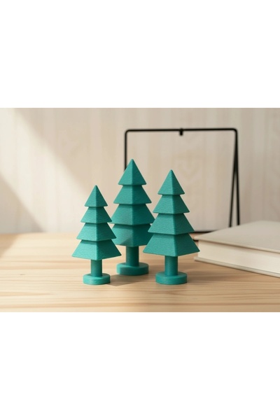 OEM Set 3 Figurine Decorative Minimaliste Stil Copac Obiect Decorativ Interio...
