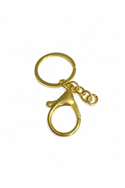 Major Hobi Parrot Keychain Ring Gold 30 mm Charm and Jewelry Accessory - 1,00...