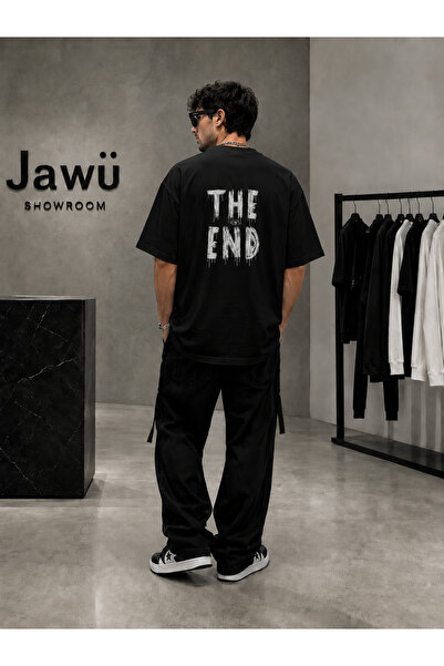 JAWÜ STYLE ΤΕΛΟΣ Μπλουζάκι με στάμπα στην πλάτη Oversize