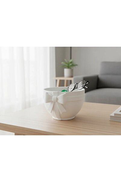 OEM Decorative Bowl with Bow Design, Small Objects Holder 15 cm