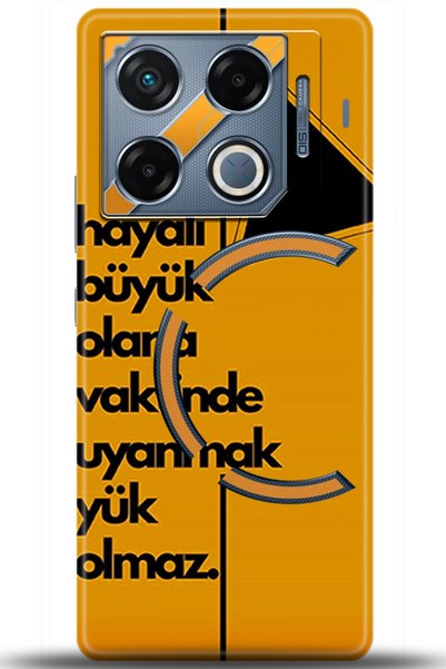 Noprin حافظة Infinix GT 20 Pro مطبوعة بتقنية HD - They Can't Bring Me Down 5589