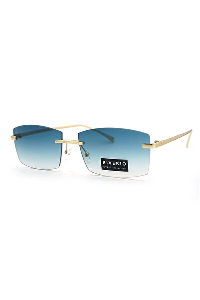 riverio Γαλάζια/Χρυσά Unisex Γυαλιά Ηλίου, UV400