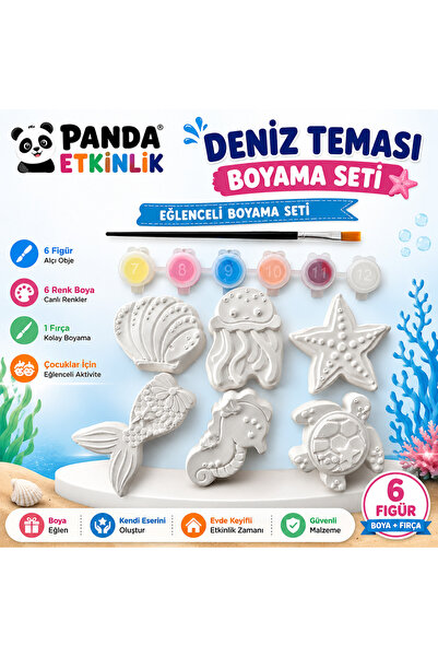 Panda Etkinlik 6 ‘lı sualtı boyama seti