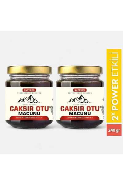 MAGİC BAZAAR Çakşır Otu Macunu Erkeklere Özel Etkili Bitkisel Macun 240 Gr X ...