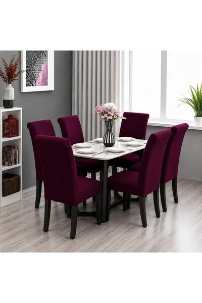 Lenjeria Pufoasa Husa scaun 6 piese, Lycra