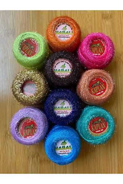 Lorin hobi Glittery Punch Threads Mixed 10-Pack Set;5