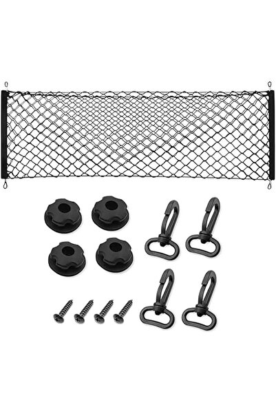 Tesay Car trunk mesh organizer for floor 90x40