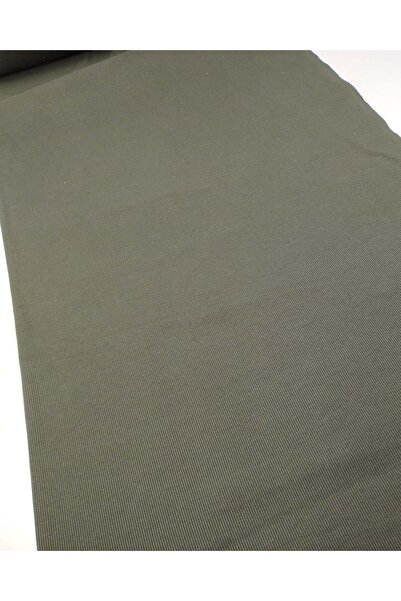 Kumaş Parça Dark Green Camisole Ribbed Fabric Flexible Soft Bodywear & Blouse...