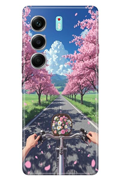 TECNO Camon 40 Pro 5g Kılıf Burda Yaşlanalım Temalı Desenli Darbe Emici Silikon