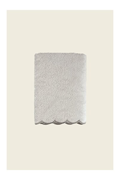 LC Waikiki Nevavm Farkıyla Lindy Bamboo Hand Towel 50X90 cm Cool Gray