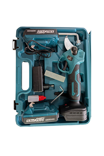 German Meister Electric Scissors 24V 5Ah, Brushless, 30MM Cutting, 2 Batterie...