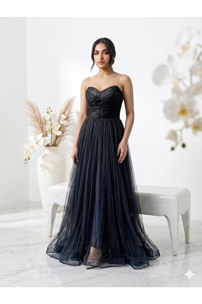sea gulf Women's Sleeveless Lace Evening Dress