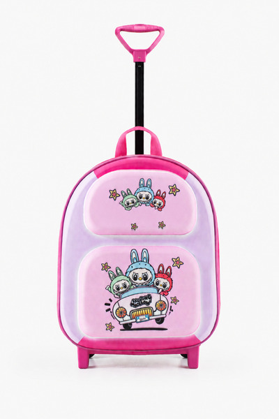 Mori School Bag Kabartmalı Çekçekli Anaokul/Kreş Çantası