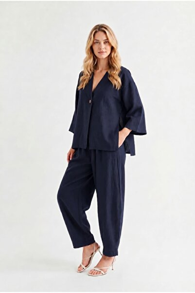 Asena Mila Women's Oversized Modal Cupra Set