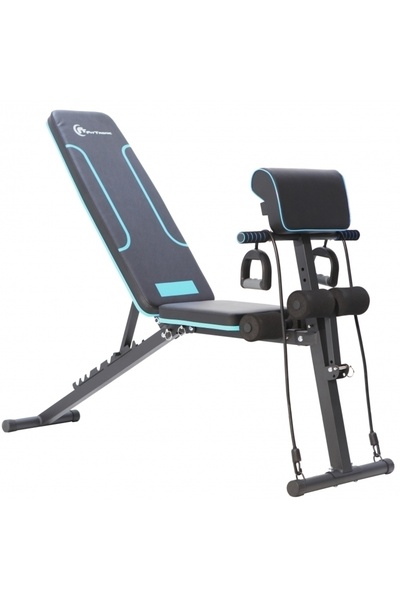 FitTronic Banca de exercitii reglabila Atletic B240, greutate suportata 120 kg