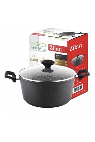 Zilan Oala cu capac sticla ZLN-3321, Diametru 24 cm, Inaltime 12 cm, 4L, Mate...