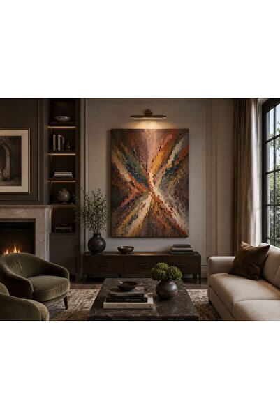 Genel Markalar Lüx Soyut Enerji Patlaması Kanvas Tablo – Modern Abstract Art ...