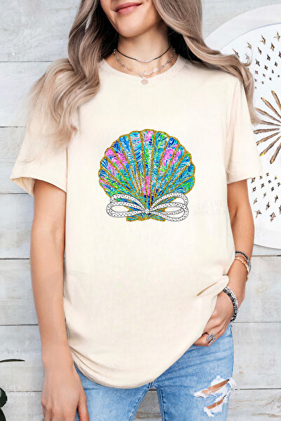 Sarah's Boutique Women's T-shirt – 100% cotton – Glitter Shell