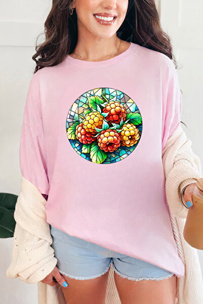 Sarah's Boutique Women's T-shirt – 100% cotton – Stained Raspberry